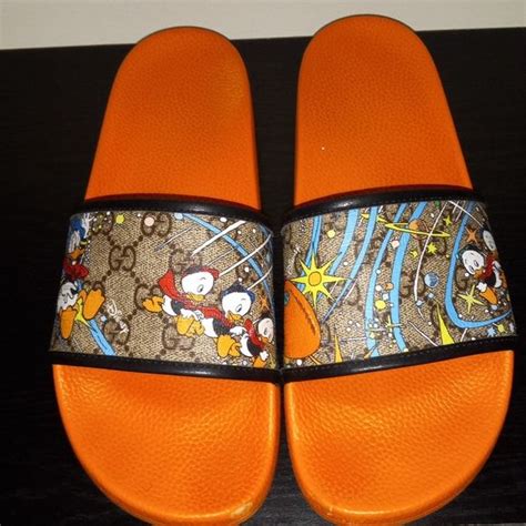 gucci slides donald duck|gucci x disney donald duck.